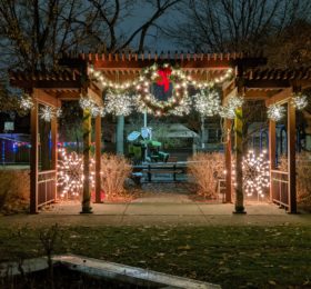 Manor Park Pergola Lighting