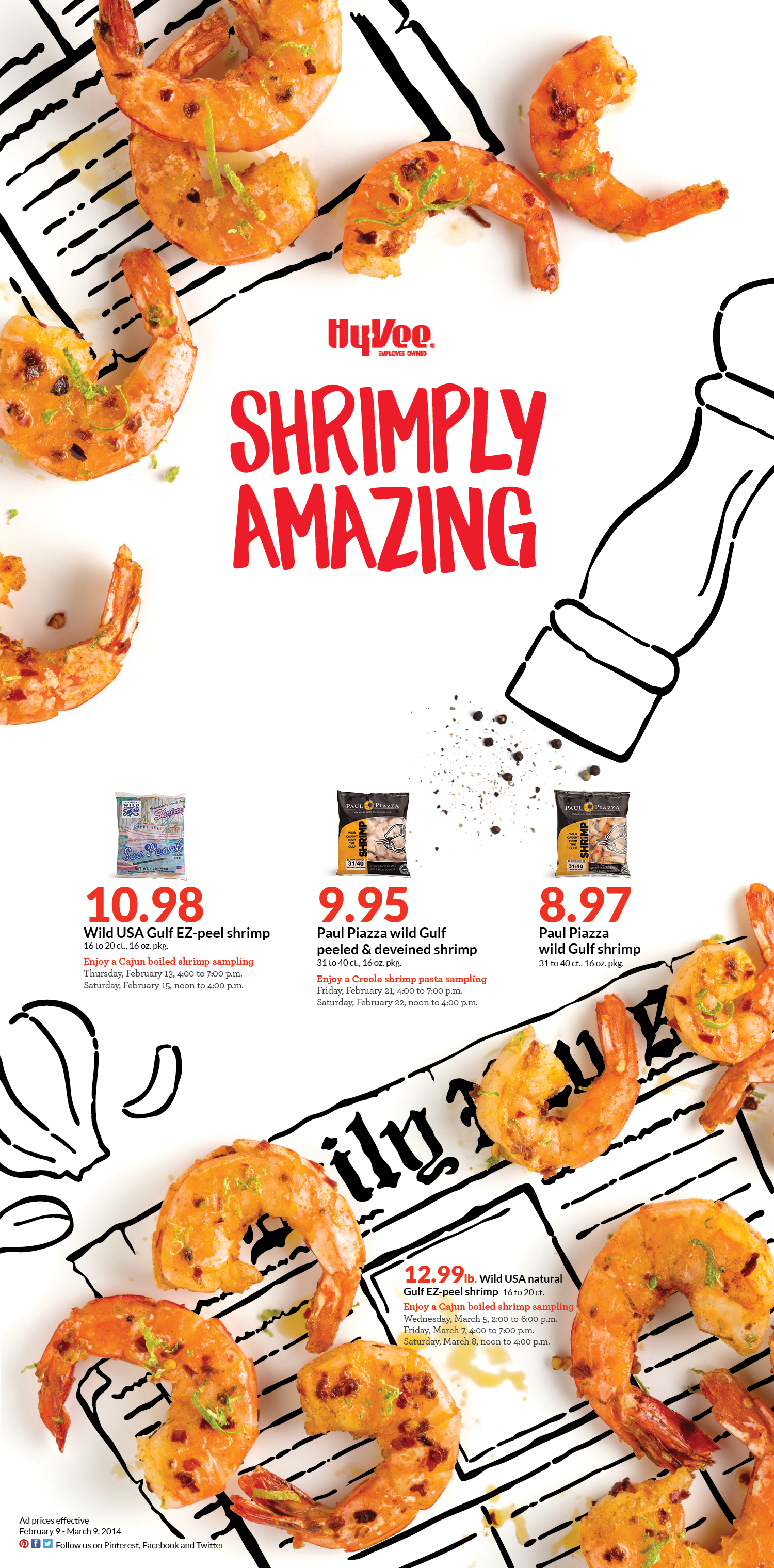 Shrimply Amazing cover, print