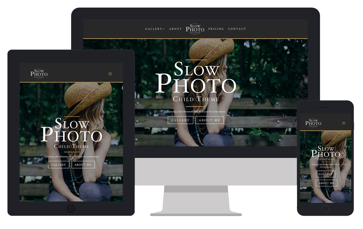 SlowPhoto brand collage