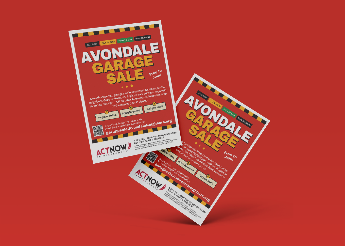 Avondale Garage Sale site